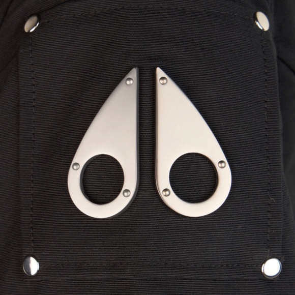 Moose Knuckles Saskatchewan (Regina) Parka - Black with Silver Fox Fur - Picture 1 of 9